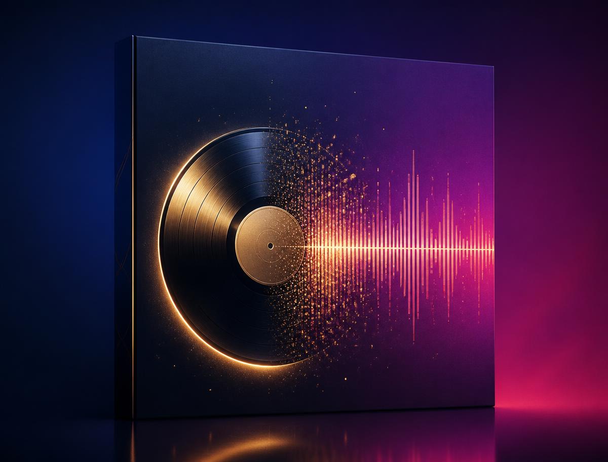 Worldwide music distribution artwork